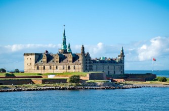 Picture of Castle of Kronborg home of Shakespeares Hamlet