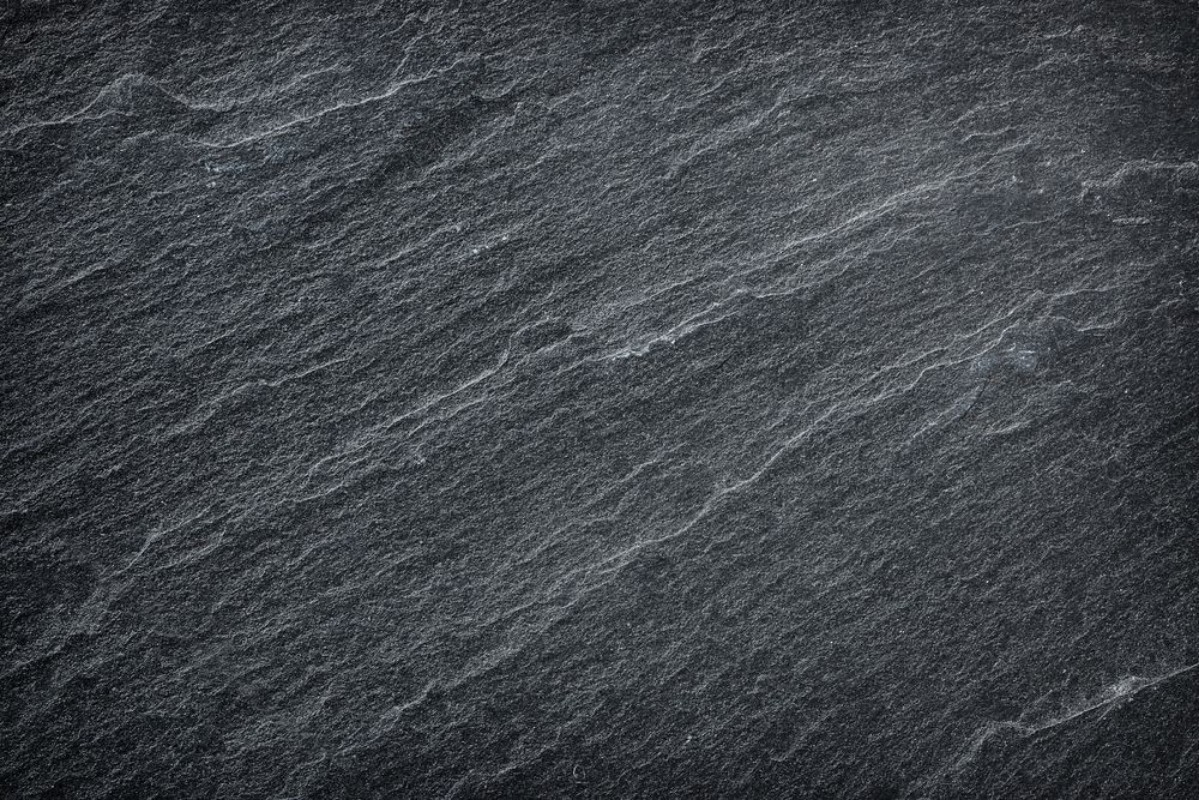Picture of Dark grey  black slate background or texture