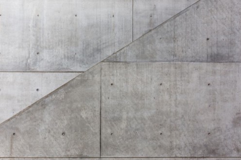 Afbeeldingen van Diagonale im Sichtbeton 