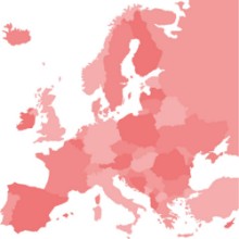 Picture of Map of Europe