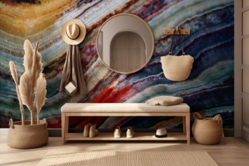 Image de Texture of gem stone  marble onyx 