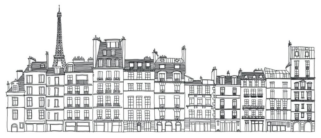 Image de Facades de Paris avec Tour Eiffel