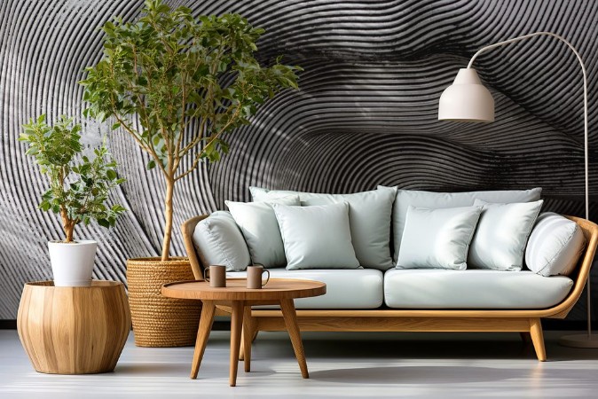 Image de Background texture of the shining metal surface The curved plate is made of iron