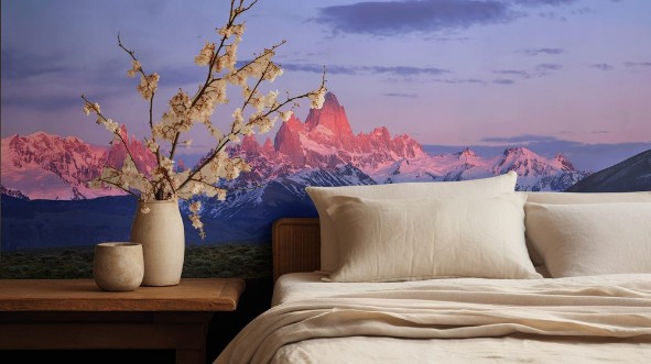 Picture of Mount Fitz Roy at sunrise Los Glaciares National Park Patagoni