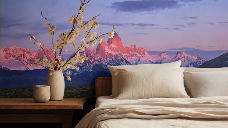 Picture of Mount Fitz Roy at sunrise Los Glaciares National Park Patagoni