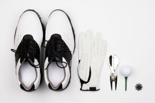 Afbeeldingen van Flat lay golf groupage