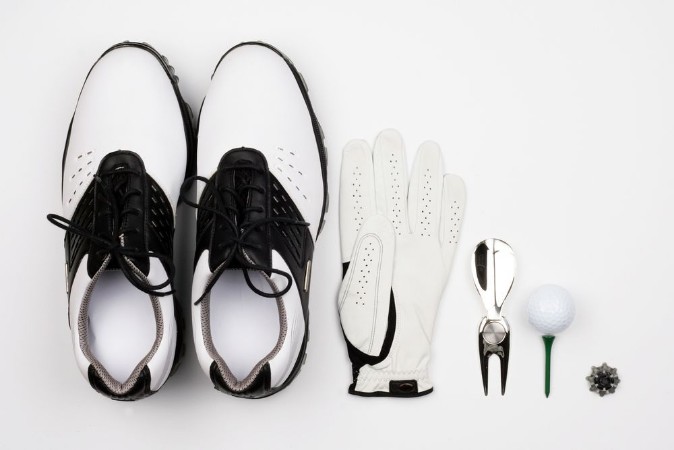 Afbeeldingen van Flat lay golf groupage