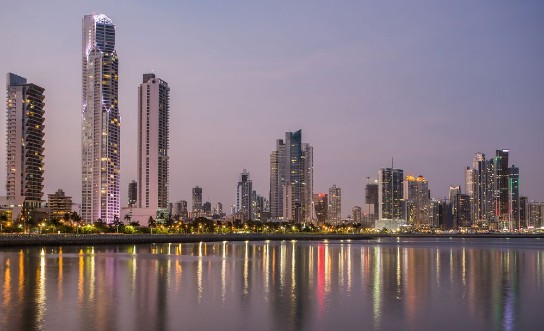 Afbeeldingen van Skyline van Panama City