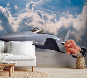 Image de F-15C Eagle 3D illustration model in flight