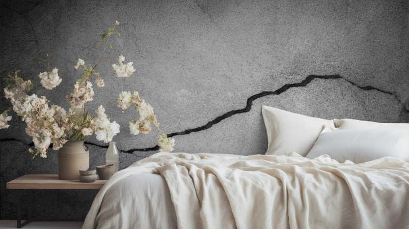 Kép Cracked Concrete Background