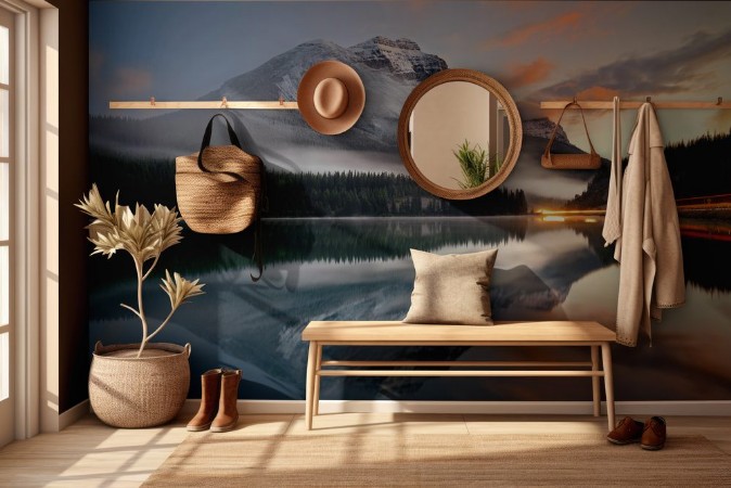 Afbeeldingen van Lake sunset