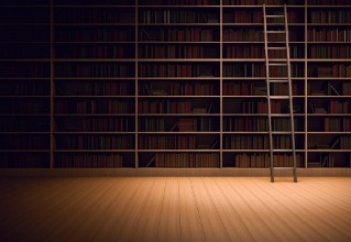 Image de Library room with ladder