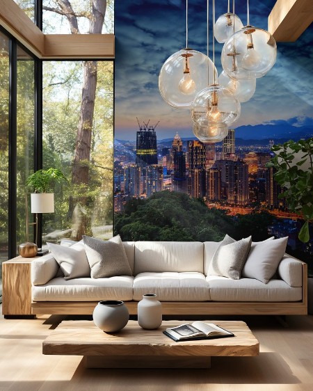 Bild på Taipei Skyline