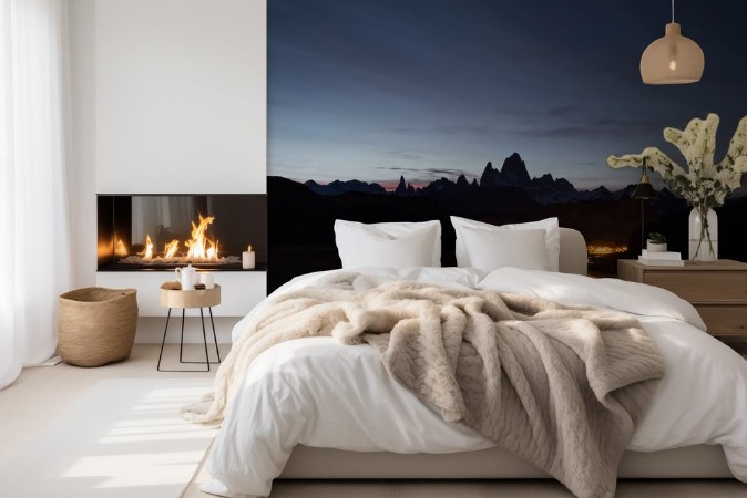 Picture of Mount Fitz Roy at sunset Los Glaciares National Park Patagonia