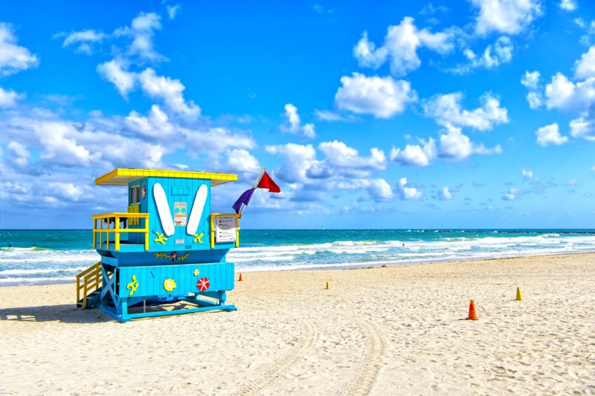 Picture of Lifeguard house on beach