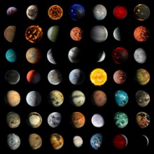 Pilt Alien Exo Planet set