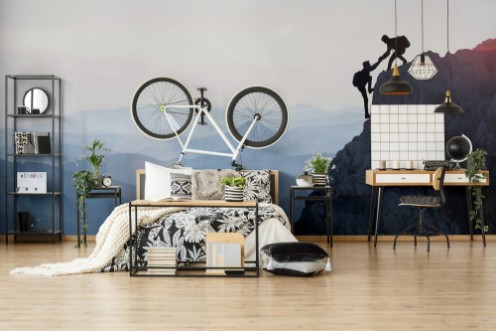 Picture of Daclk yardm  dalarn zirvesine ulamak