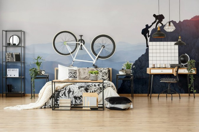 Picture of Daclk yardm  dalarn zirvesine ulamak