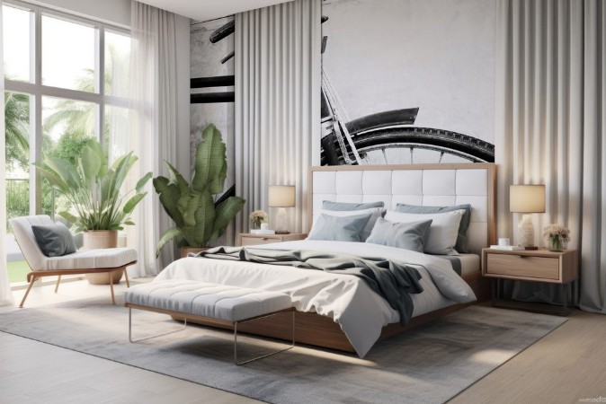 Image de Black and white photo of vintage bicycle - film grain filter effect styles