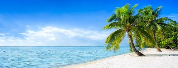 Pilt Strandurlaub Panorama im Sommer