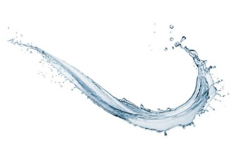 Bild von Splashing water