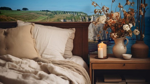 Image de The cliff of Etretat Normandy France