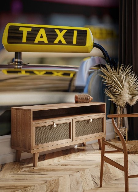 Bild på Taxi