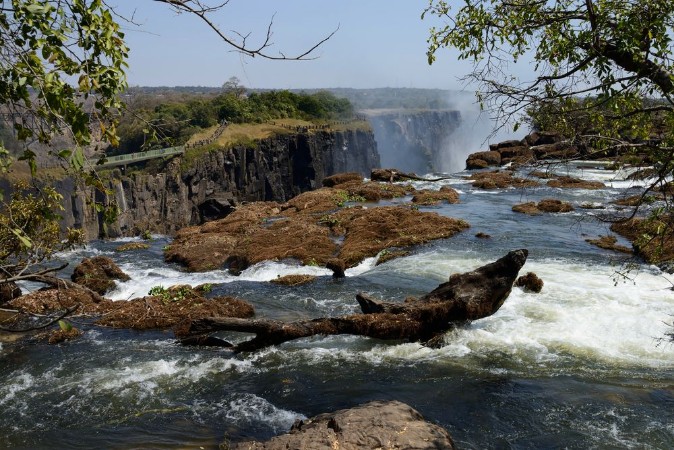 Afbeeldingen van Victoria Falls Zambia