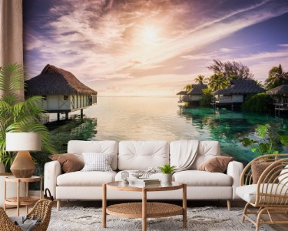 Afbeeldingen van Sonnenuntergang am Meer im Urlaub