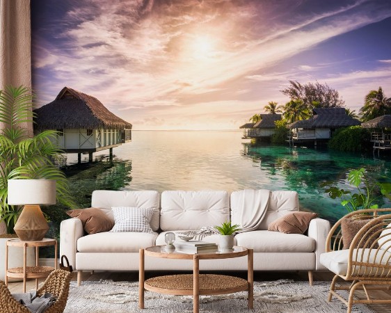 Afbeeldingen van Sonnenuntergang am Meer im Urlaub