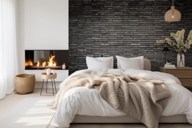 Image de Black and white photo of red bicycle - vintage film grain filter effect styles