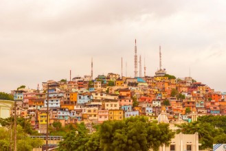 Afbeeldingen van Santa Ana hill in Guayaquil Ecuador