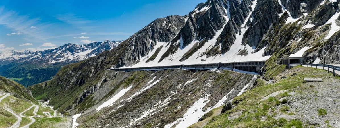Picture of Tunnel am St Gotthard Pass Schweizer Alpen