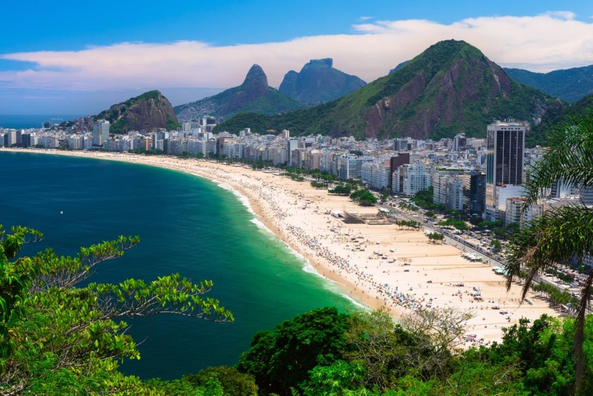 Image de Plage de Copacabana à Rio de Janeiro, Brésil
