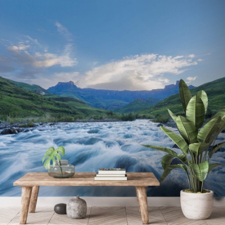 Picture of Tugela River flow fast