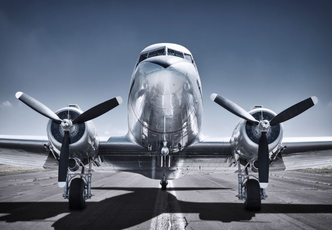 Picture of Airplane on a runway