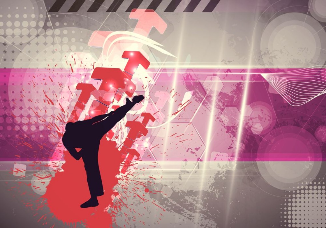Afbeeldingen van Karate illustration