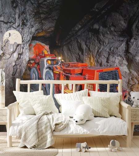 Picture of Lastbil med guldmalm