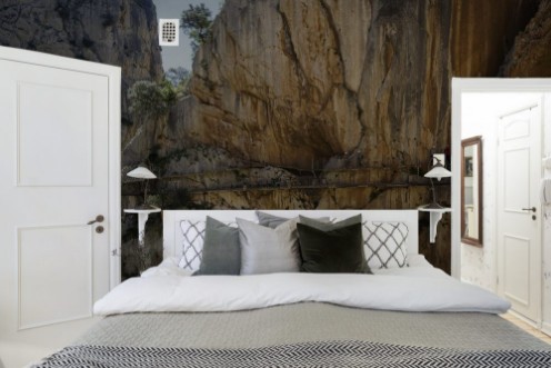 Picture of The Kings little pathway in Malaga Spain