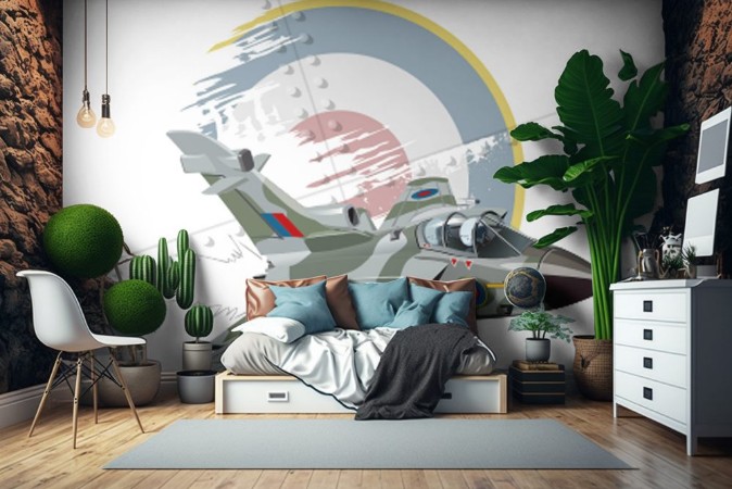 Image de Vector Cartoon Fighter Plane Available AI vector format separated by groups and layers for easy edit