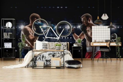 Afbeeldingen van Professional box match  Mixed media