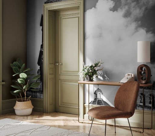 Afbeeldingen van Black and white detail of Bogota Cathedral - Bogota Colombia