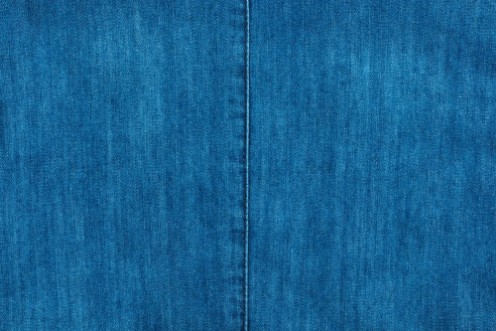 Picture of Blue seam on blue denim fashion