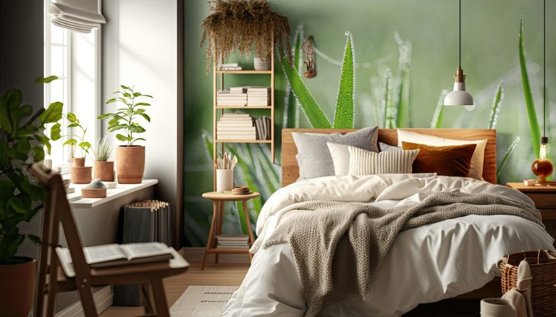 Picture of Grass and dew drops