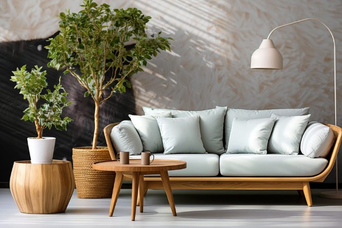 Picture of Kitten sleeping on carpet