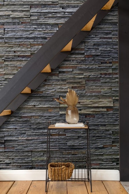 Afbeeldingen van Old stone wall Texture in weathered and have natural surfaces