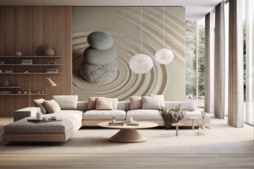 Afbeeldingen van Zen stone garden