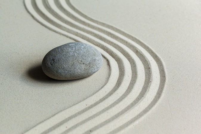 Picture of Zen stone garden