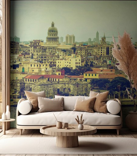 Picture of Wide panorama over Havana in Cuba