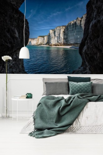 Picture of Steep Cliffs in Normandy France